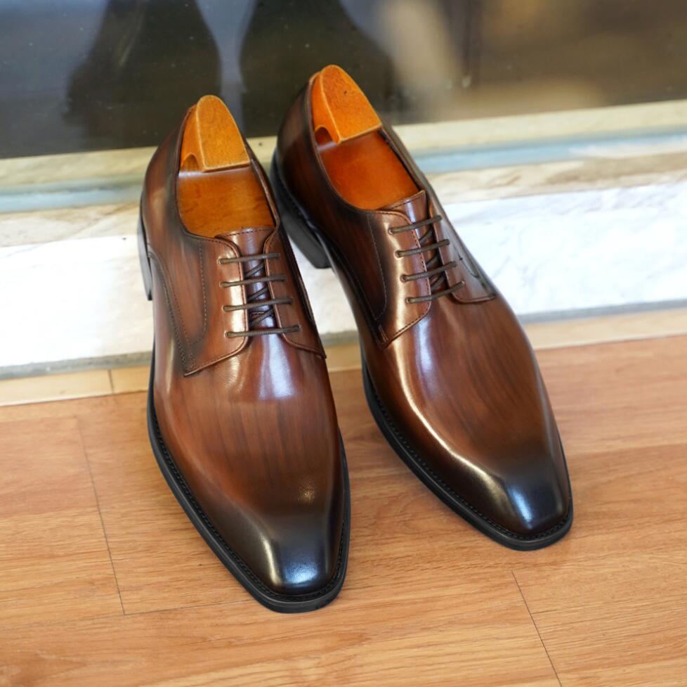Men'S Luxury Formal Wear Brands - Zapatos de Vestir de Cuero para