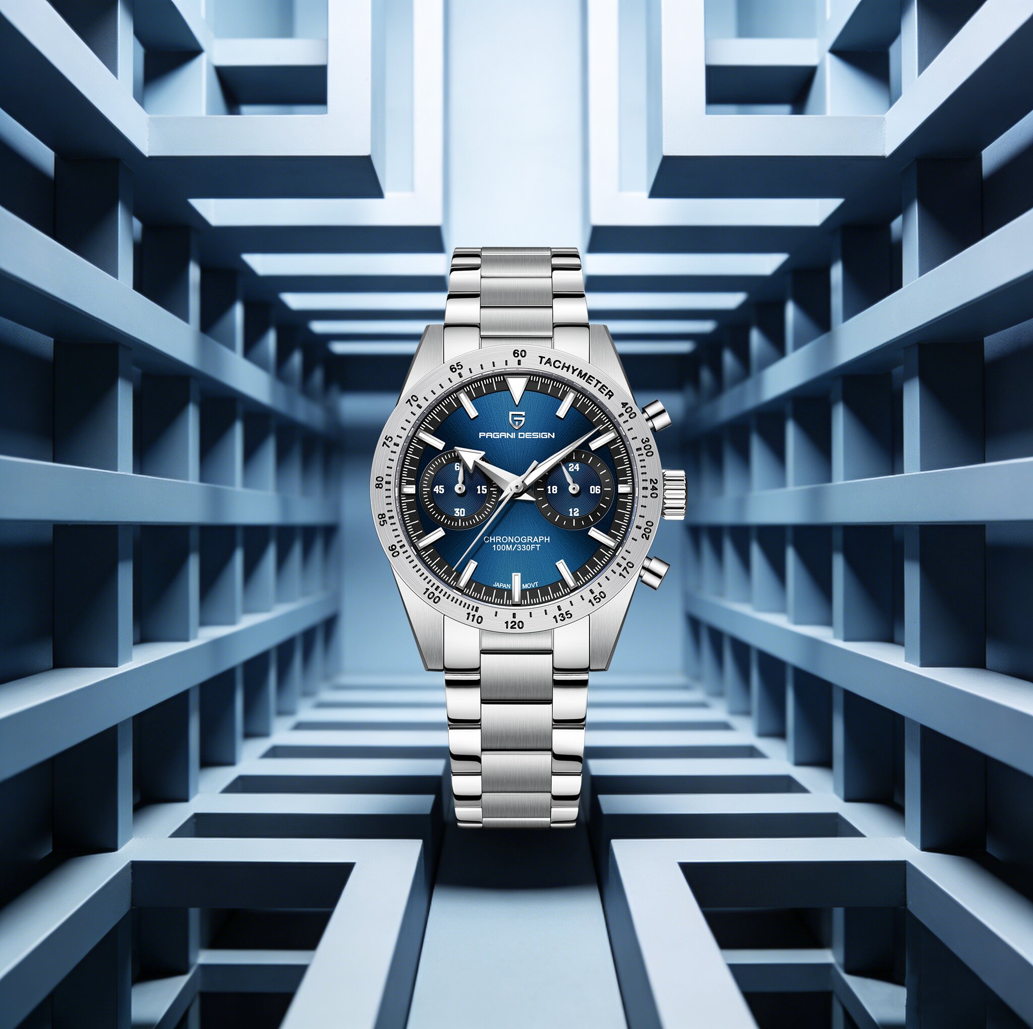 Elegant Formal Men'S Wear - Reloj de Cuarzo para Hombre PAGANI