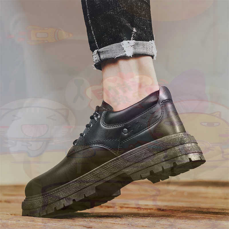 Men'S Luxury Formal Wear Brands - Zapatillas deportivas de cuero Natural oscuro