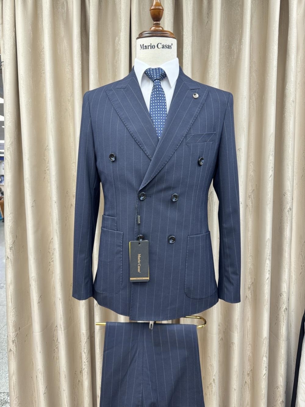 Conjunto de traje a rayas para - Elegant Formal Men'S Wear reseña y precio