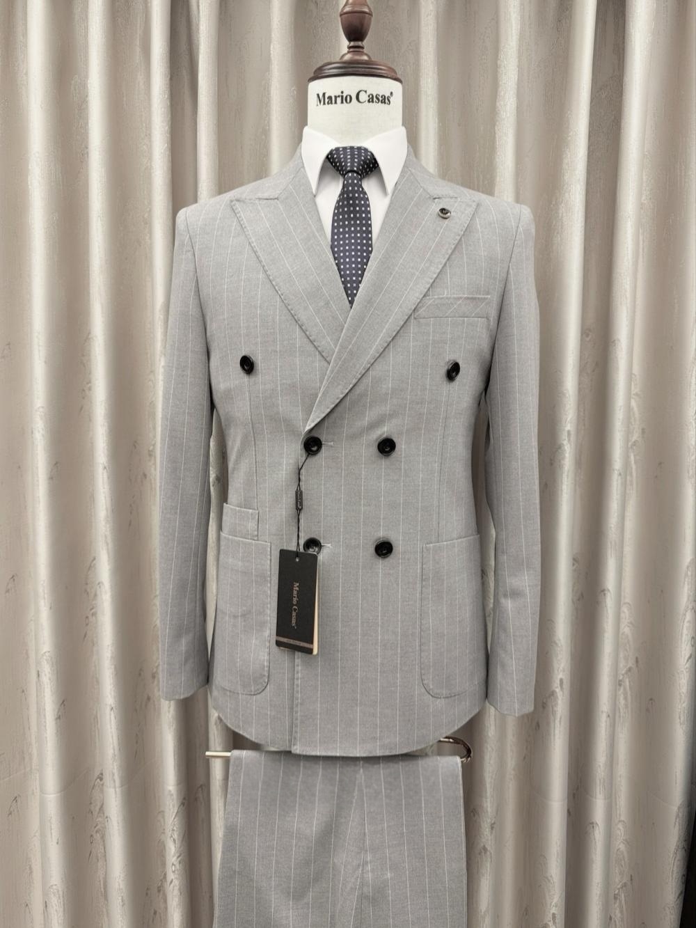 Conjunto de traje a rayas para - Elegant Formal Men'S Wear reseña y precio