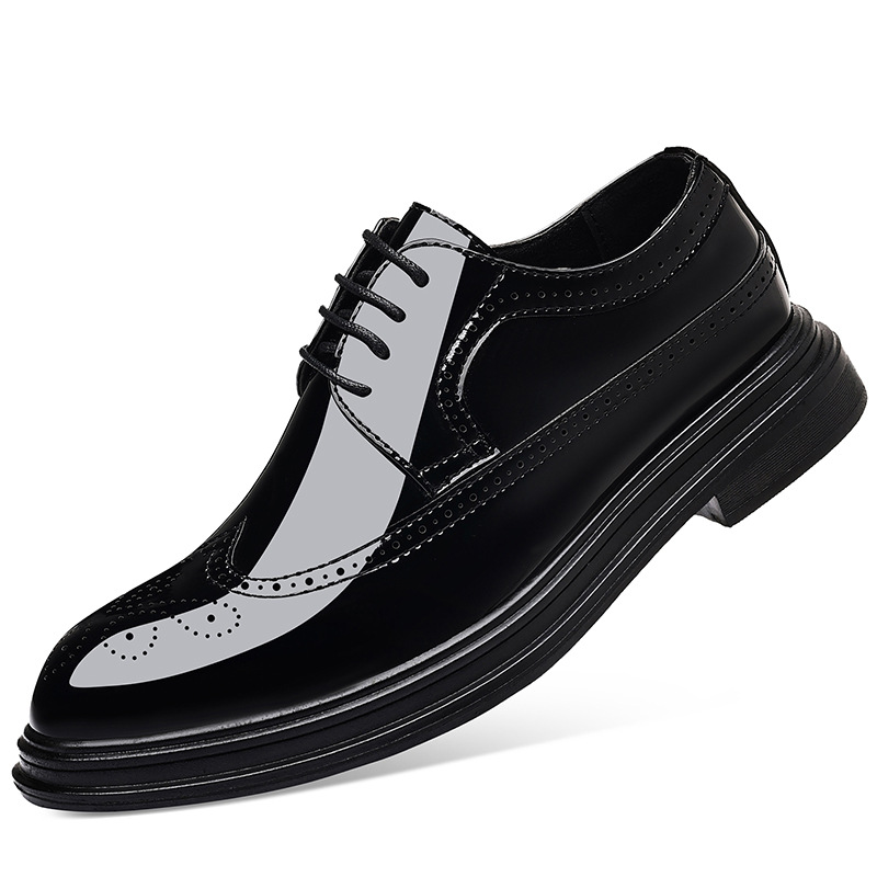 Zapatos de vestir de charol pa - Patent Leather Oxford reseña y precio