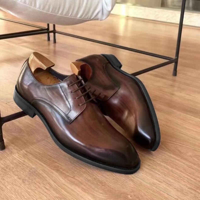 Zapatos de Vestir de Cuero par - Men'S Luxury Formal Wear Brands reseña y precio