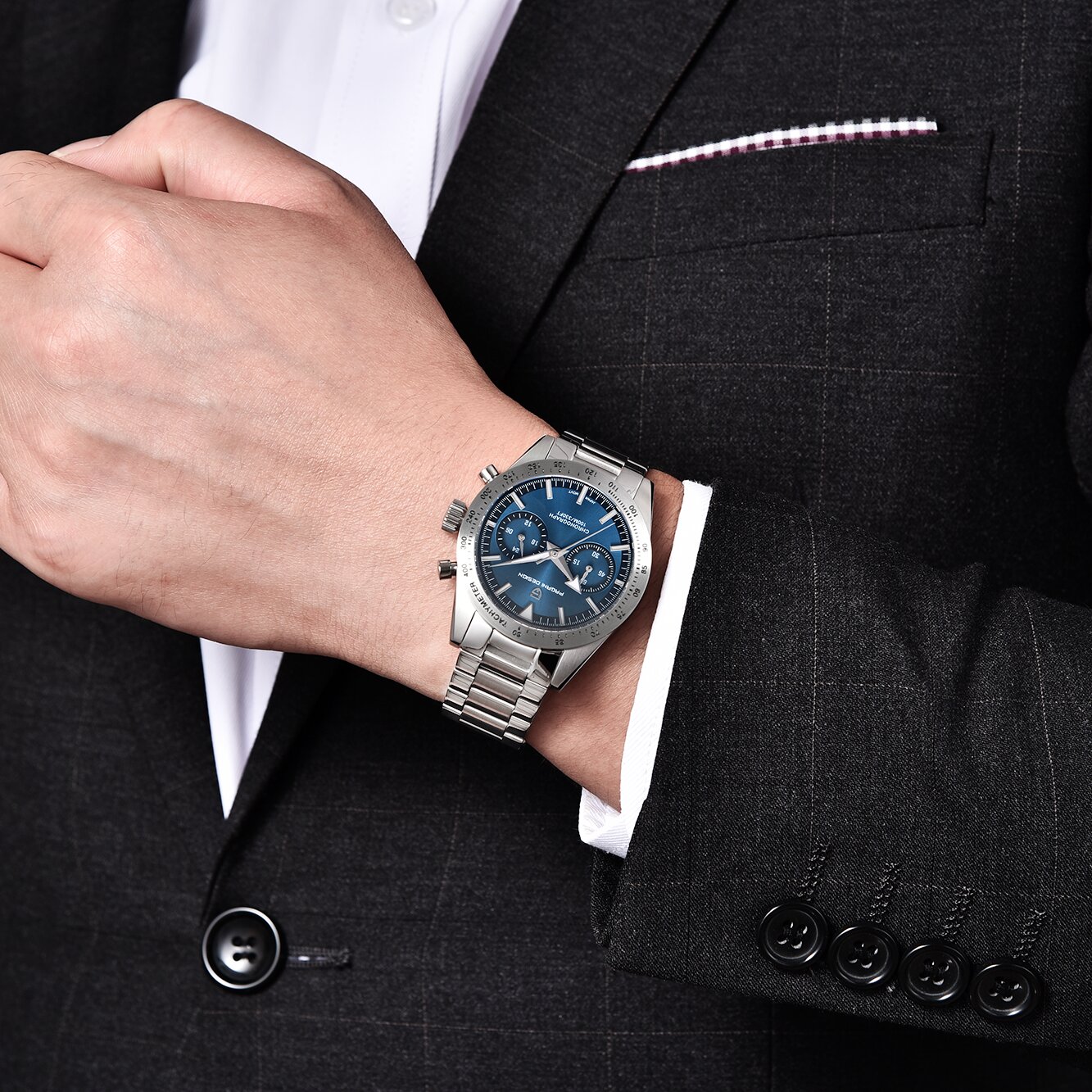 Reloj de Cuarzo para Hombre PA - Elegant Formal Men'S Wear reseña y precio