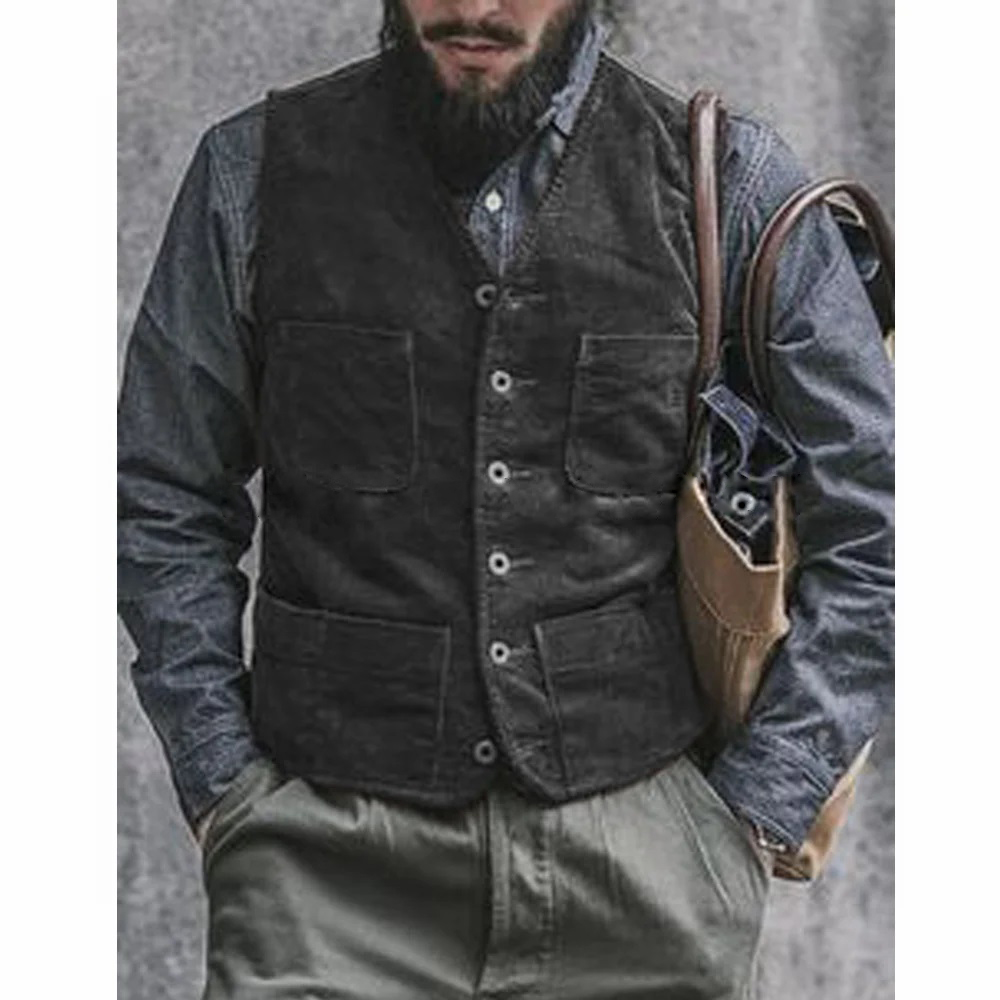 Chaleco de Pana para Hombre, T - Men'S Gothic Formal Wear reseña y precio