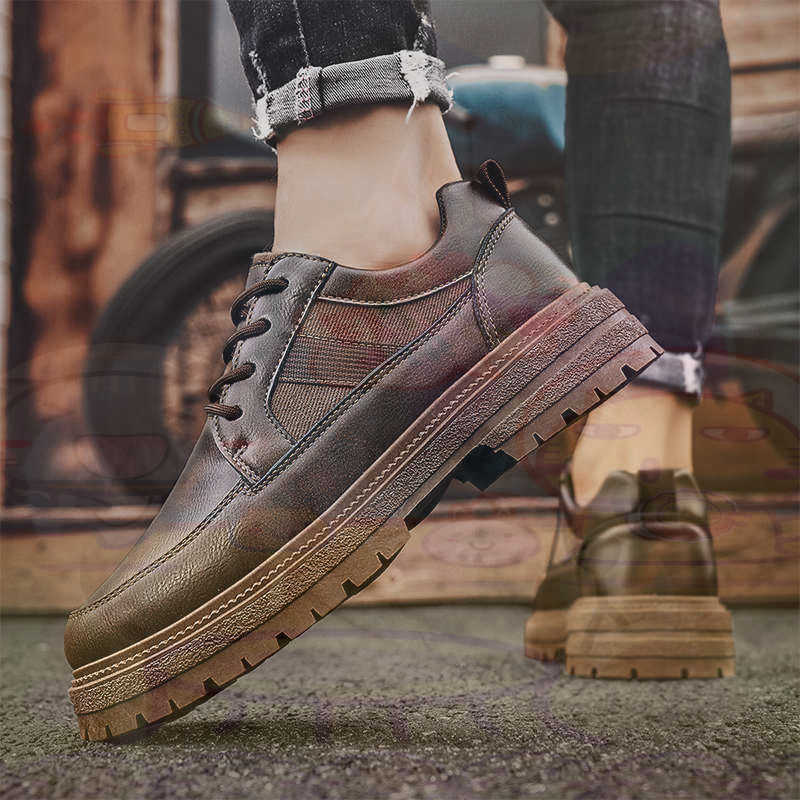 Zapatillas deportivas de cuero - Men'S Luxury Formal Wear Brands reseña y precio