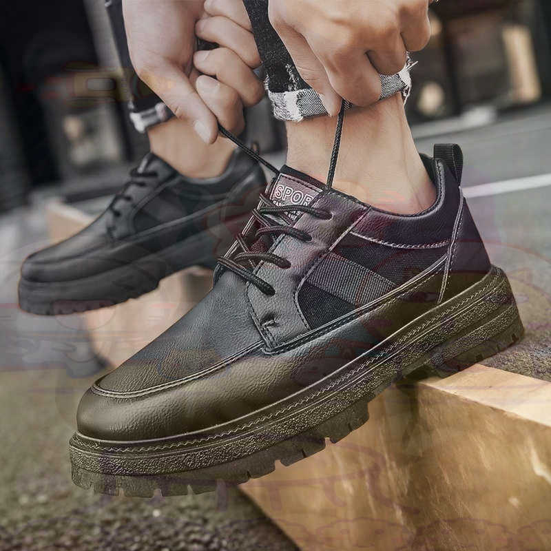 Zapatillas deportivas de cuero - Men'S Luxury Formal Wear Brands reseña y precio