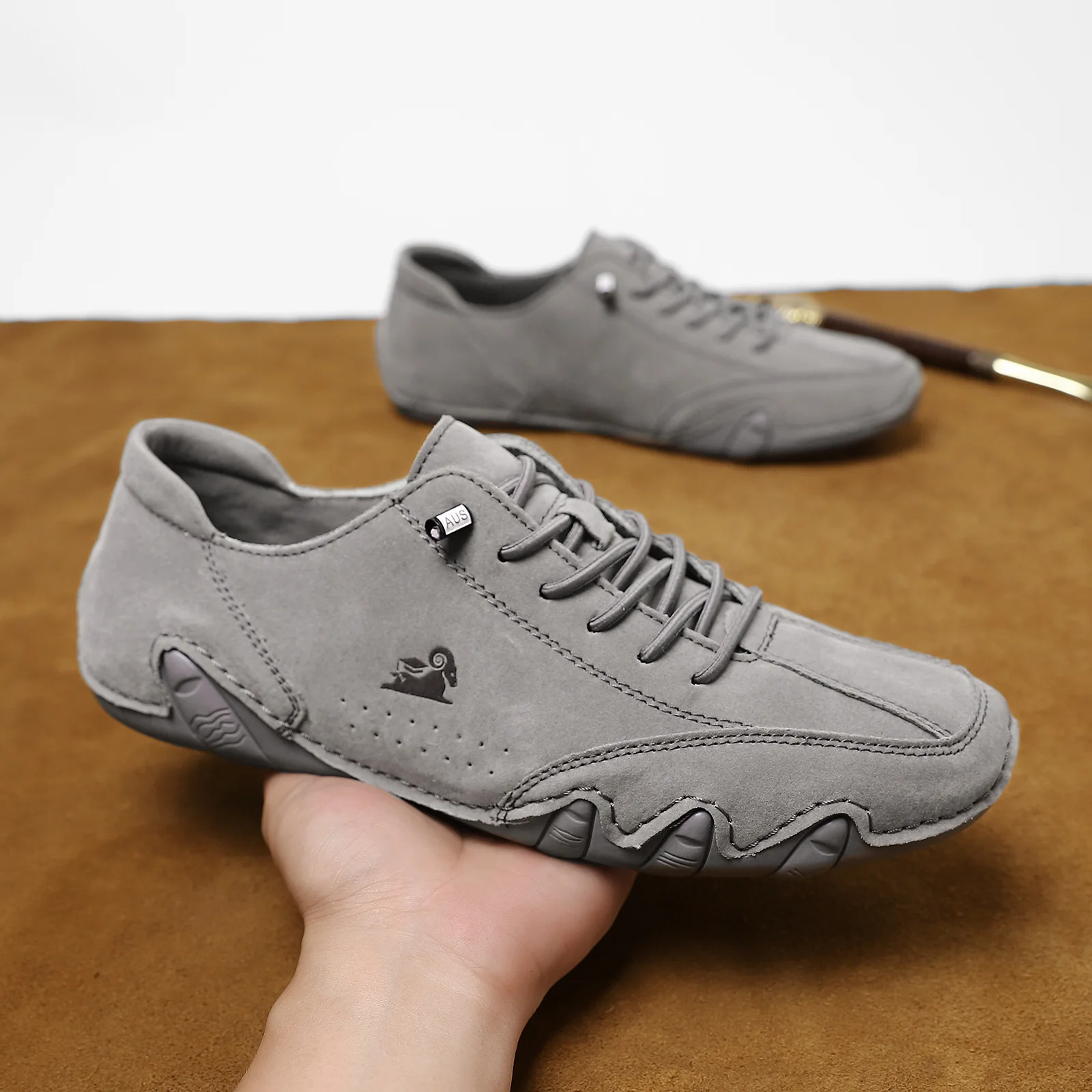 Mocasines italianos de cuero s - Men'S Luxury Formal Wear Brands reseña y precio