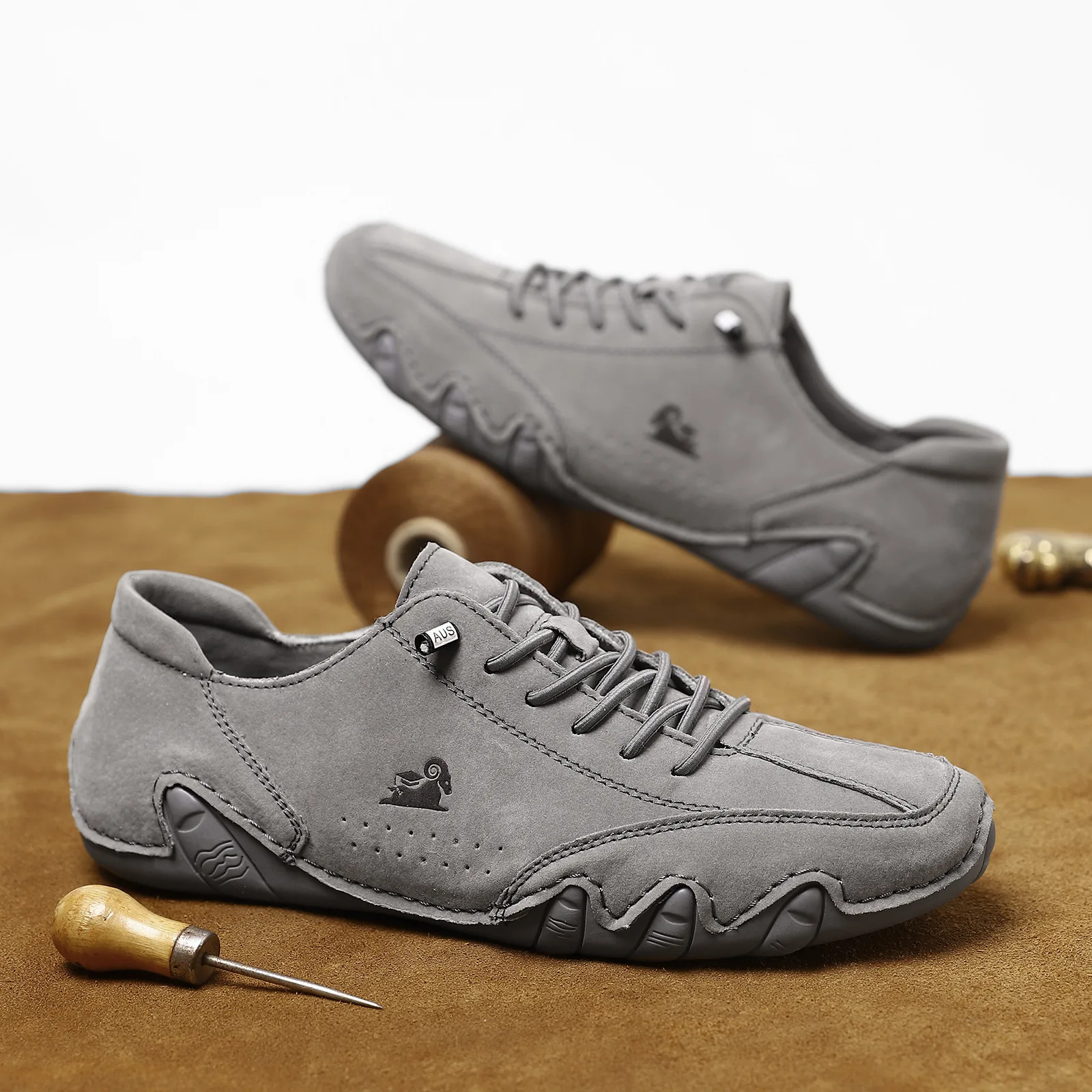Mocasines italianos de cuero s - Men'S Luxury Formal Wear Brands reseña y precio