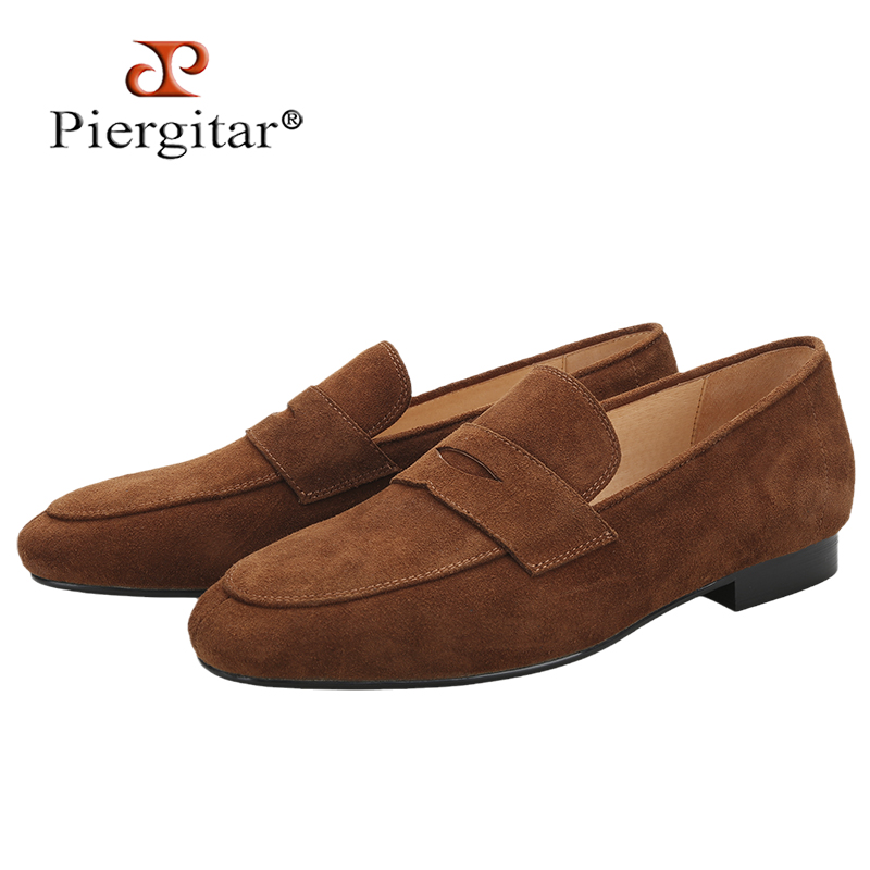 Piergitar-mocasines de ante mu - Men'S Luxury Formal Wear Brands reseña y precio