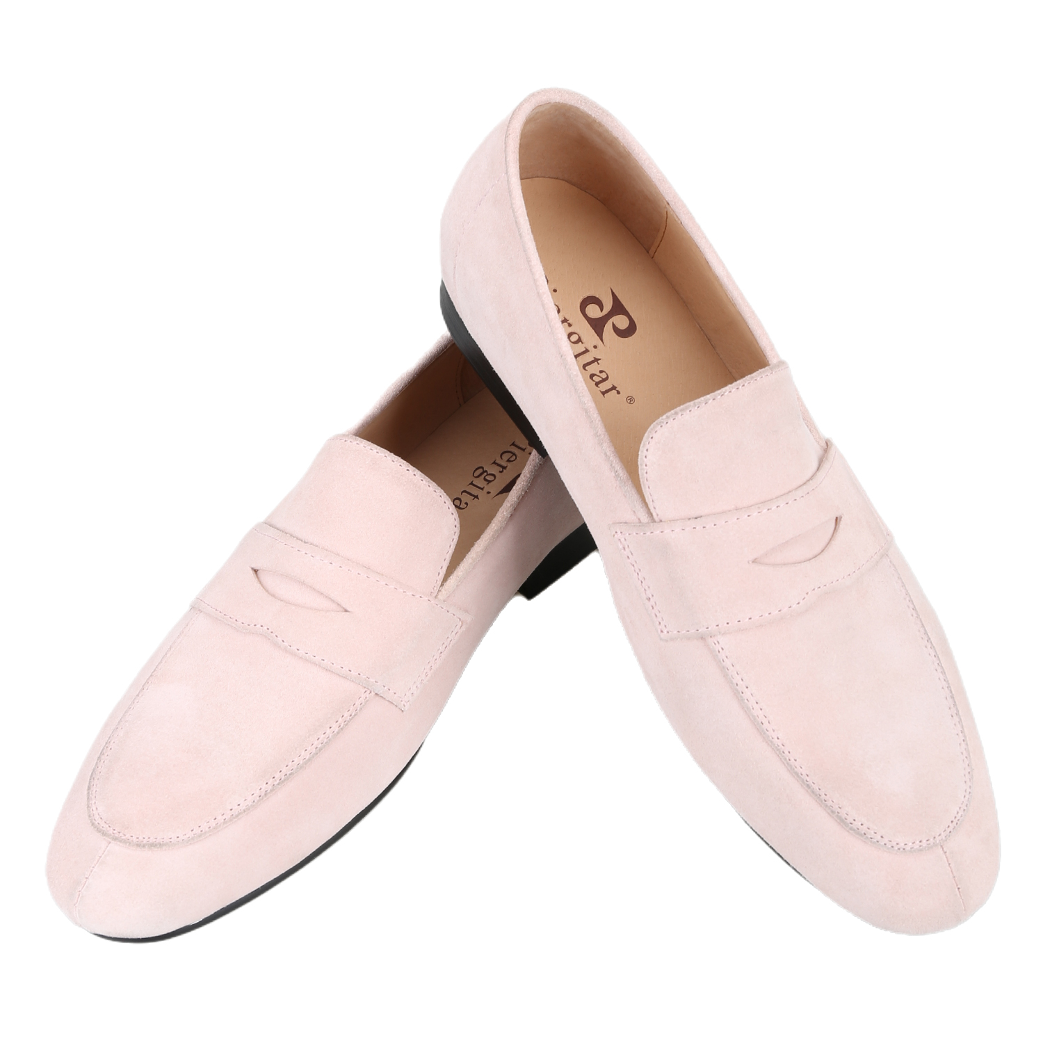 Piergitar-mocasines de ante mu - Men'S Luxury Formal Wear Brands reseña y precio