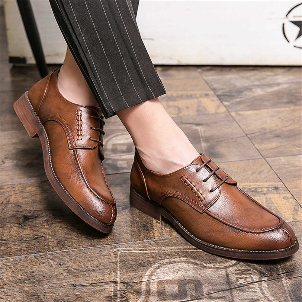 Zapatos elegantes antideslizan - Elegant Formal Men'S Wear reseña y precio