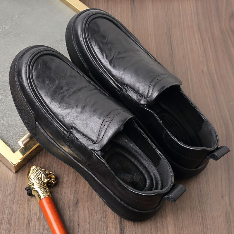 Zapatos de cuero genuino para  - Men'S Luxury Formal Wear Brands reseña y precio
