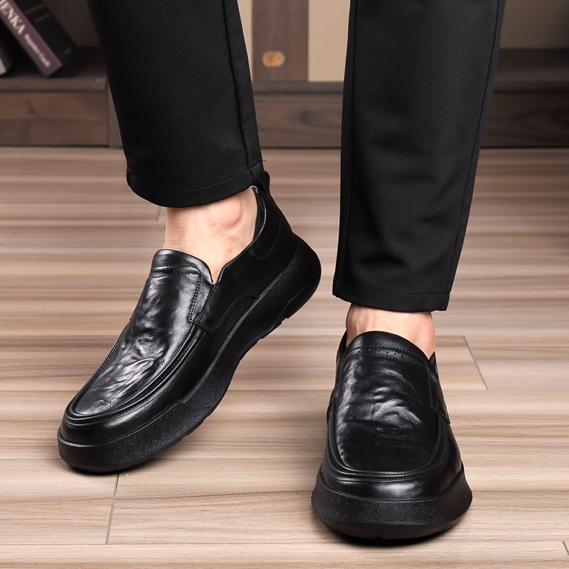 Zapatos de cuero genuino para  - Men'S Luxury Formal Wear Brands reseña y precio
