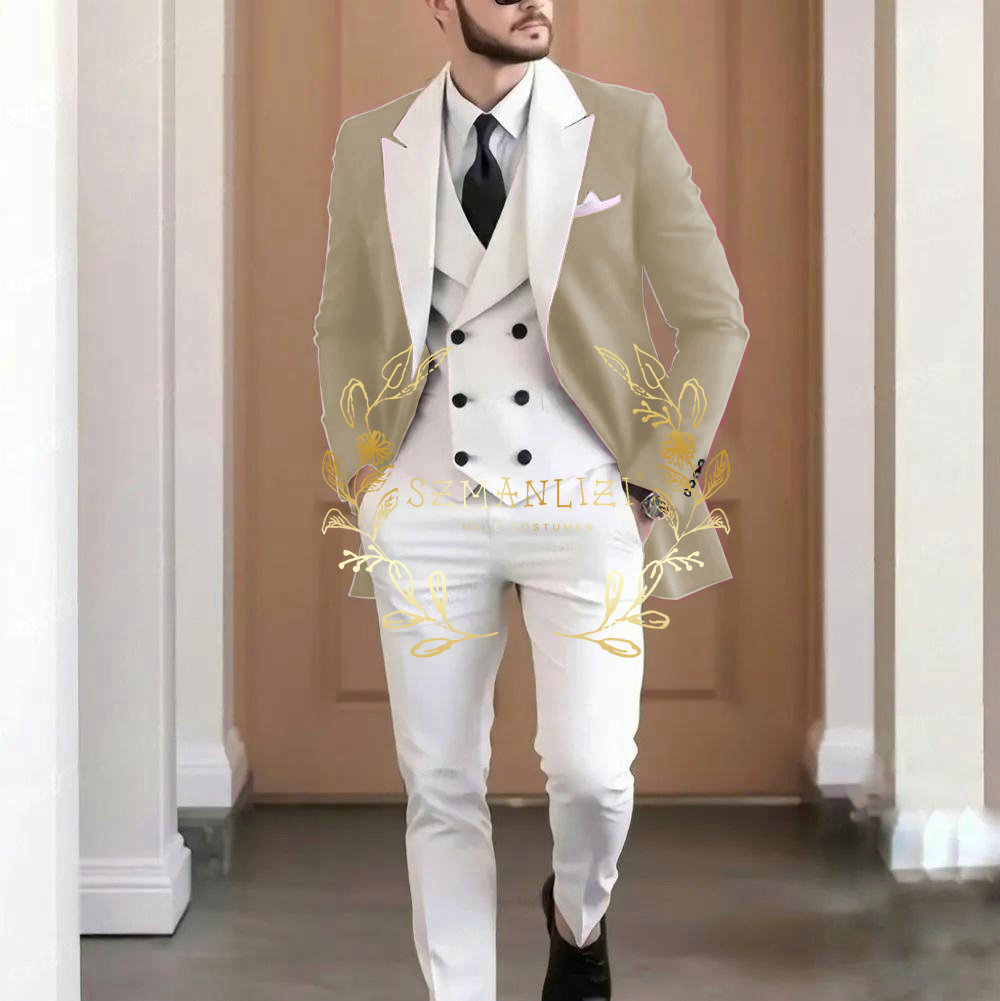 Traje elegante de 3 piezas col - Elegant Formal Men'S Wear reseña y precio