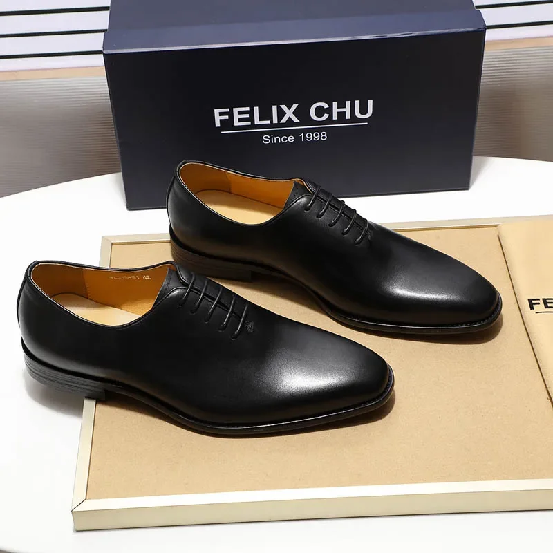 Zapatos Oxford de cuero genuin - Men'S Luxury Formal Wear Brands reseña y precio